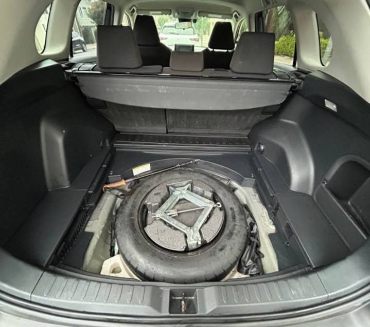 Trunk - after deep clean