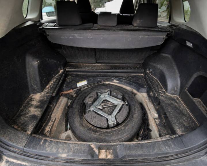 Trunk - before deep clean
